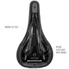 BEL AIR 3.0 TRADITIONAL LUX-ALLOY RAIL SADDLE Black Top/Black Base