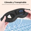 Bauihr Antifaz 3D de Esponja para Dormir, Memoria de Rebote