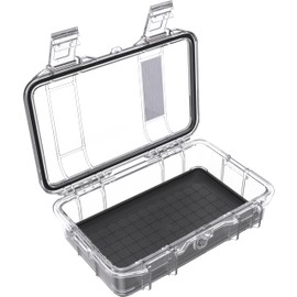Pelican M50 Micro Case, Black/Clear, M50, M50 Micro Case