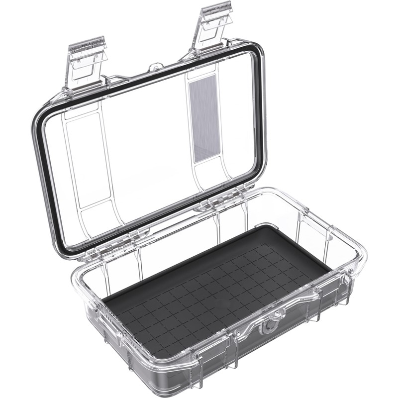 Pelican M50 Micro Case, Black/Clear, M50, M50 Micro Case