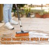 Medium Bristle Deck Scrub Brush - Composite Deck Brush Head