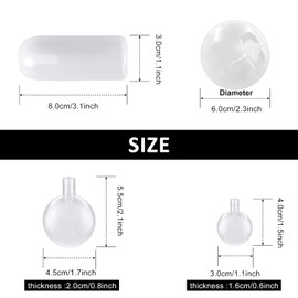 Wishlotus Plastic Squeakers, 12Pcs Replacement Squeakers for Dog Toys, Noise Maker Insert Replacement for Dog Toys for Old Toys Fixing and DIY Plush Toys