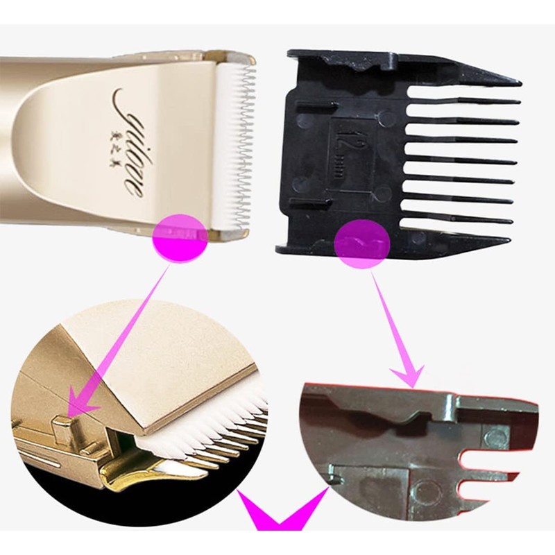 Electric Clippers Attachments for Universal 45mm Widths Long (4 Piece