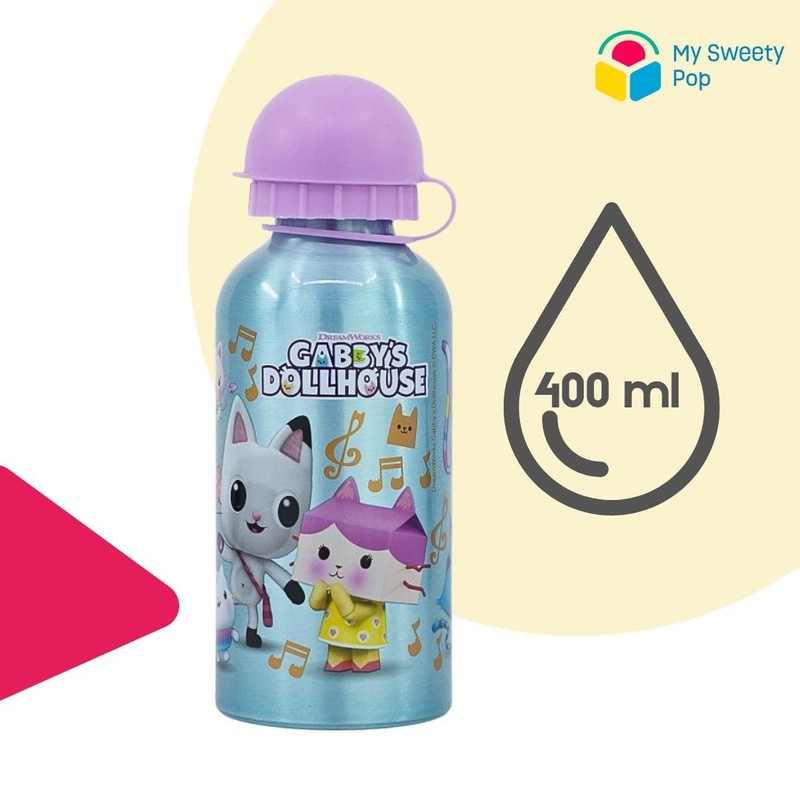 My sweety pop - Gabby's Dollhouse Aluminium Children's Drinking Bottle