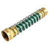 ANCLLO Garden Hose Coiled Spring Protector Solid Brass Connector Garden