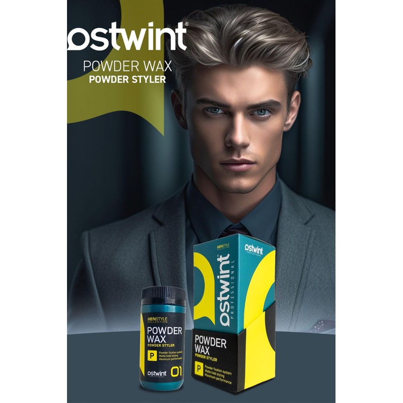 Ostwint Professionel Powder Wax (20g) - Matte Hold Styling