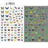 Butterfly Nail Art Stickers Decals 6 Sheets 3D Self-Adhesive Nail