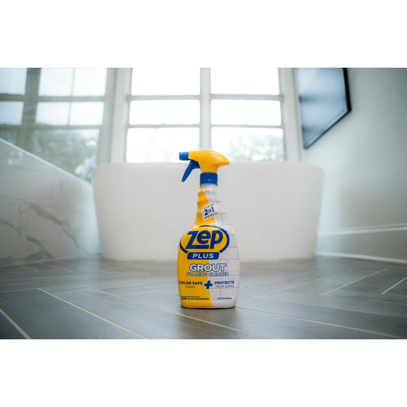 Zep Plus Grout Foaming Cleaner - 32 Fl OZ -
