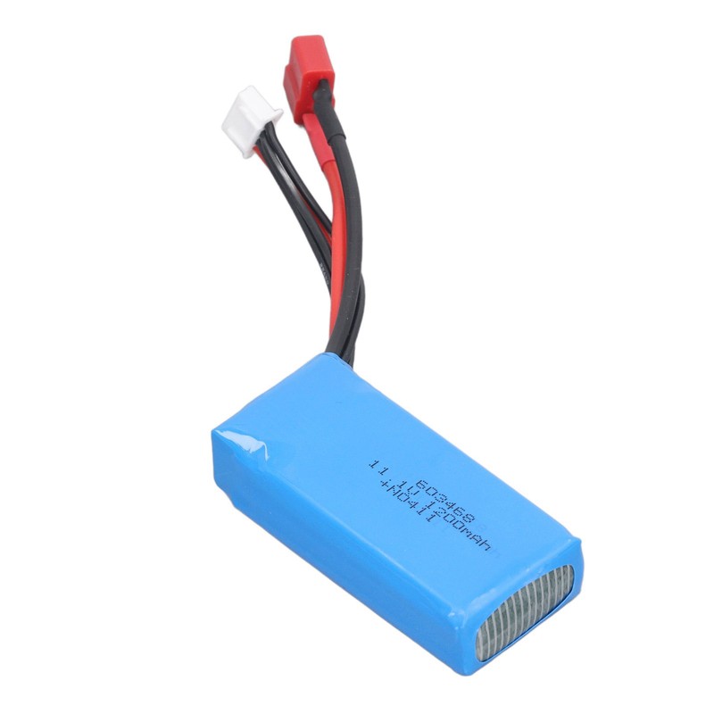 Remote Control Boat Battery Lightweight Safe 11.1V 1200mAh Battery Remote