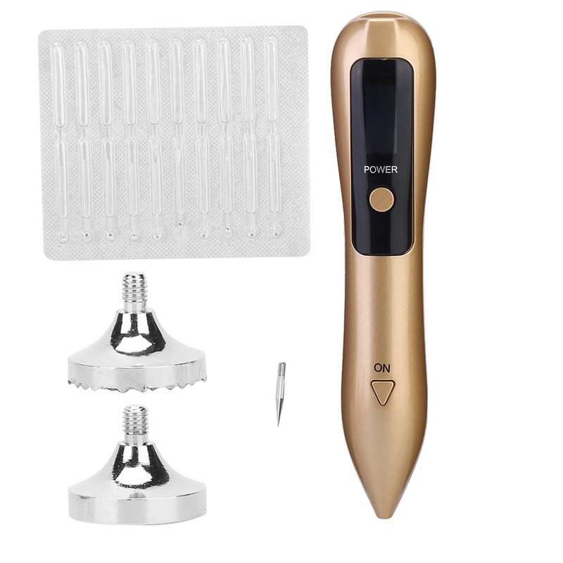USB LED Freckle Skin Spots Mole Removal Pen Beauty Skin