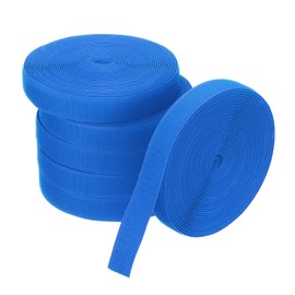 PATIKIL 6 Rolls 157Ft Carpet Marker Strips, Nylon Floor Tape for Areas and Flow Line Up for Classroom, Social Distance, Office, Blue