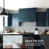 Midcard 10 Sheets Peel and Stick Backsplash PVC Wall Tile,for