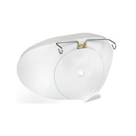 Pro-Optics Single Pin Hole Occluder - Left Eye - Size Small - White in Color