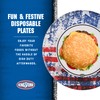 Kingsford Heavy Duty Paper Plates, 35 Count, American Flag