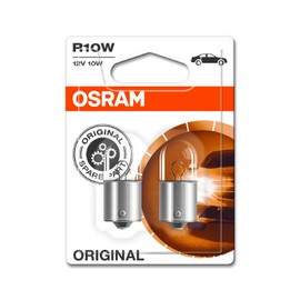 2x Genuine Osram Original R10W (R10W / 245) 10w 12v Clear Bulbs [5008-02B] - Part Number 5008-02B