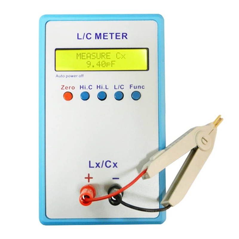 Buerjia LC-200A Handheld Inductor&Capacitor Digital LCD Capacitance Inductance Meter Inductance