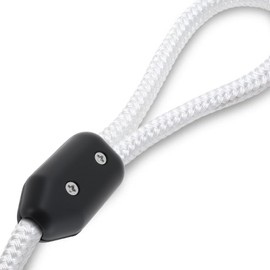 OTOTEC 4 x Rope Clamps 3/8" Plastic Cable Connector with Screws Compatible with 7-8mm Nylon or Braided Cord