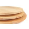 Round Pizza Board Circular Wooden Plate Chopping Board Cutting Serving
