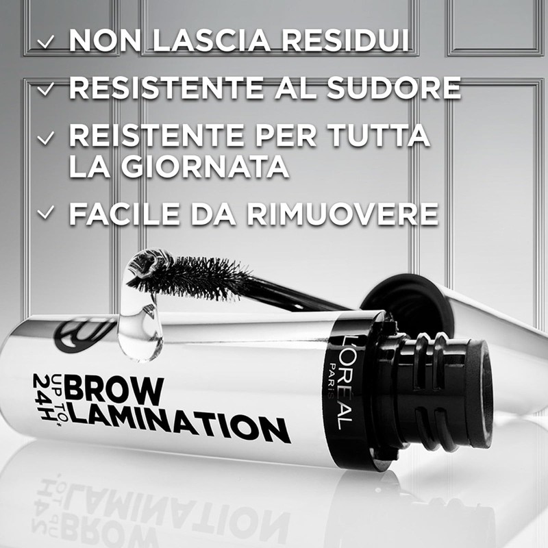 L'Oréal Paris Infaillible Brow Lamination Gel for Eyebrows with Professional
