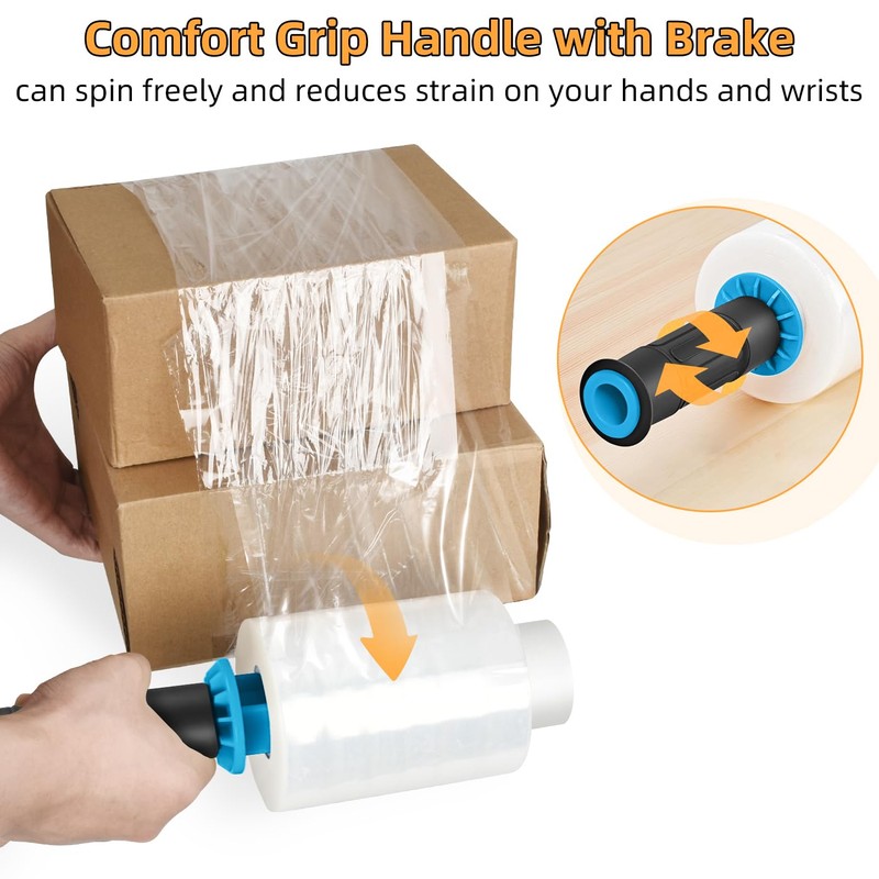 Mini Stretch Warp Film, 150m x 100mm Shrink Wrap Roll