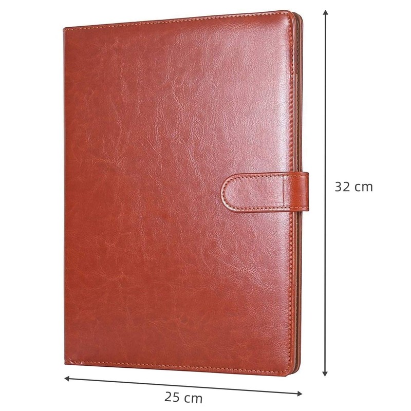 Clipboard Folder Leather Conference Pad Desk Pad Signature Folder A4