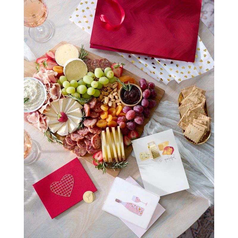 Papyrus Blank Valentines Day Card (Embroidered Heart)