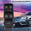 KIMISS Car Window Switch A2098203410, Plastic Switch for Electric Window