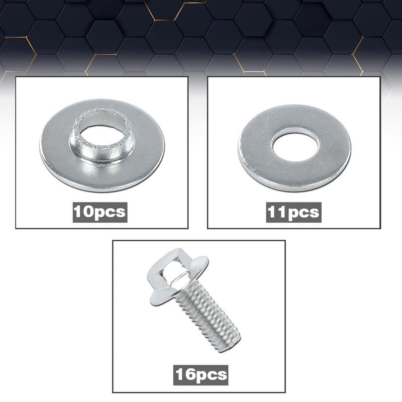 PIT66 Body Bolt Kit Compatible with Yamaha YZF 250 450