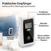 ADE Funk-Bratenthermometer | Digitales Grill-Thermometer mit Touch-Display, Funkempfänger, Messgabel aus