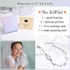 Shuxin Confirmation Gifts for Girls, Cross Bracelet for Teen Girls,