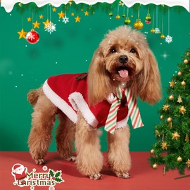 Dog Christmas Costume, RosyFate Elk Costume Dog, Dog Clothes, Small Dogs, Christmas, with Dog Scarf, Christmas, Cat Costume, for Cats, Small Dogs