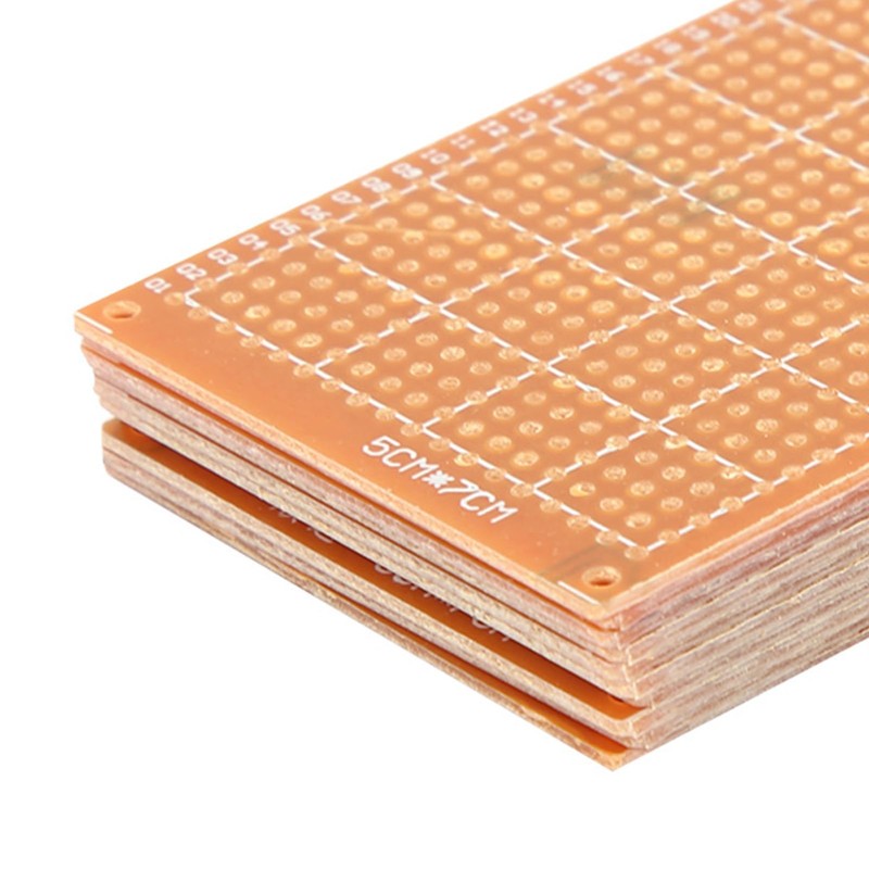 10 PCS 5 × 7cm Placa de Circuito, Placa de