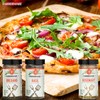 Farberware Pizza Spice Blend Set (Basil, Oregano, Rosemary) In Glass