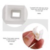 SHINEOFI 100PCS U-Shaped PVC Clamps for Electrician Tube Support Wire