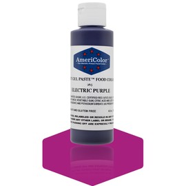 Americolor Soft Gel Paste Electric Food Coloring 4.5 oz. - Electric Purple