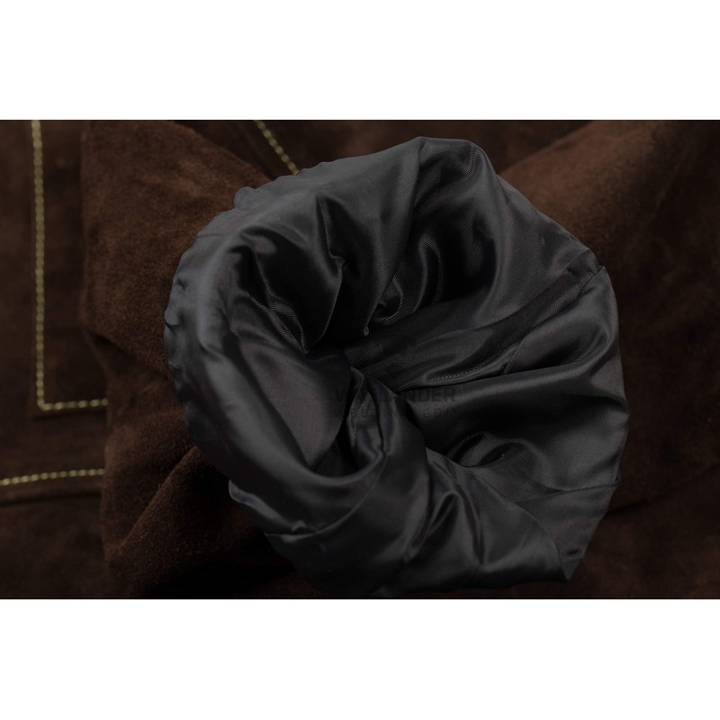 Waylander OTTAR Heavy-Duty Leather Welding Apron with Long Sleeves –