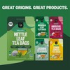FGO Organic Nettle Leaf Tea, 100 Count, Eco-Conscious Tea Bags,