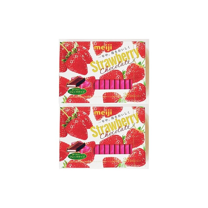 Strawberry Chocolate Box(26 Pieces),4.23 Oz,2 Pack