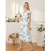 GRACE KARIN Summer Midi Dress Wedding Guest Dress Women's V