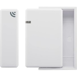 Schellenberg 21012 Smart Home Fenster- und Türkontakt mit praktischem Höhenausgleich