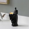 Figures Candle Holder Handmade Literary Female Form Stable Base Realistic