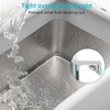 2PACK XXL Stainless Steel Litter Box with Lid, Extra High