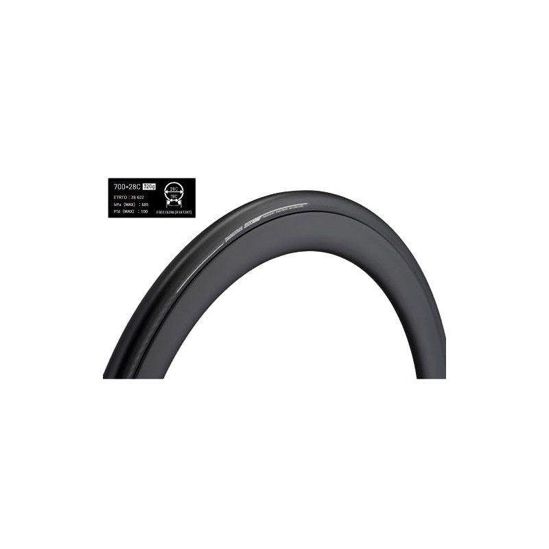 Bridgestone Anchor Extender R1X-TLR 700 x 28C (R1X728T) Black Tubeless
