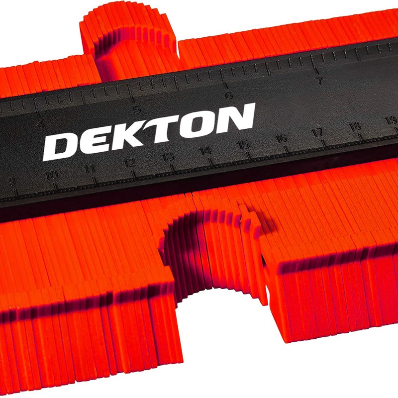 Dekton Contour Gauge Pro, 4" x 10" Tool for Perfectly
