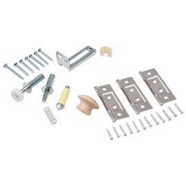 Everbilt 28 in. Bi-Fold Closet One Door Hardware Set No Track New