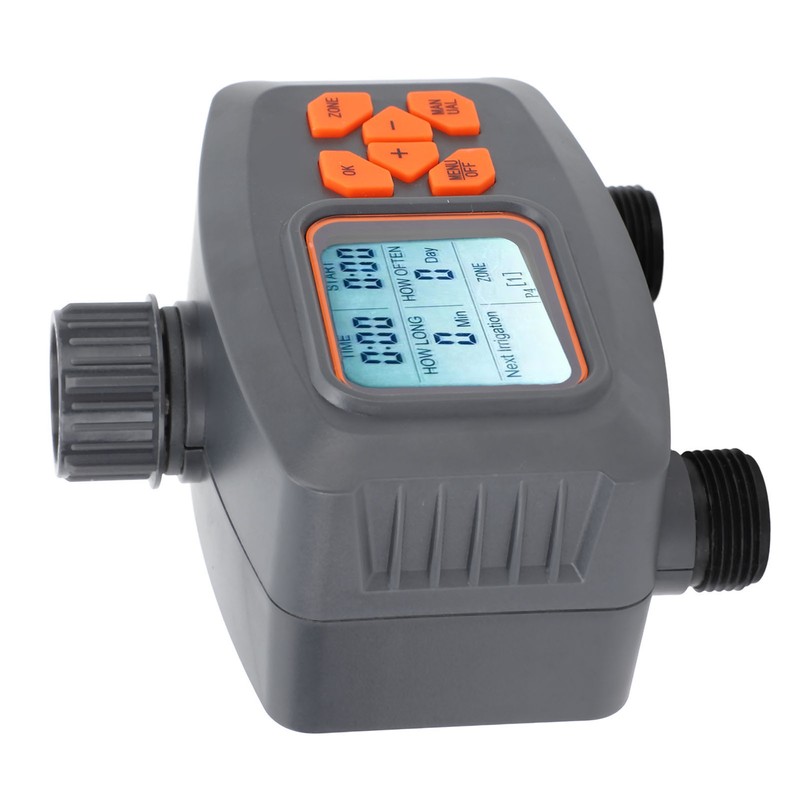 2 Outlet Hose Watering Timer 2 Zone Sprinkler Timer with