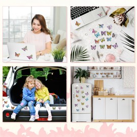 Umigy 16 Pcs Butterfly Diamond Painting Magnets for Refrigerator Butterfly Diamond Art Magnets DIY Diamond Painting Kits Diamond Art for Adults Kids Crafts Home