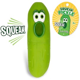 Accoutrements Archie McPhee Funny Squeak Pickle Gag Gift