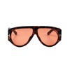 Trendy Retro Oversized Aviator Sunglasses for Women Men 70s Unique