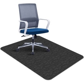 Office Chair Mat 120 * 90cm, LUPATDY Office Chair Mats for Hardwood Floors Non Slip Floor Protector Mat for Chairs Pad Desk Chairmats Office Floor Protector Mat